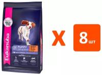 EUKANUBA PUPPY & JUNIOR MEDIUM BREED для щенков средних пород (0,8 кг х 8 шт)