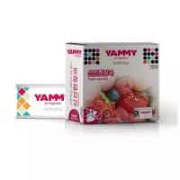 Ароматизатор на торпедо Yammy Fresh Berries (Свежие ягоды), меловой, баночка, арт. S019