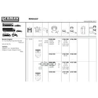 Поршень Двс С Кольцами Renault Megane. Clio 1.6 K7m =79.5 1.5x1.5x2.5 Std 3/4 95> YENMAK арт. 4166.000