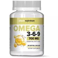 Омега жирные кислоты aTech Nutrition Omega 3-6-9 700 мг (90 капсул), нейтральный