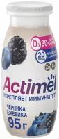 Кисломолочный напиток Actimel черника-ежевика 2.5%, 100 г