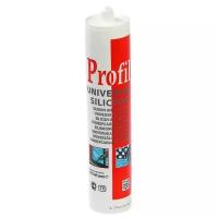 Герметик Soudal Profil, силиконовый, универсальный, белый, 270 мл