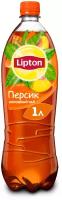 Чай Lipton черный, персик, 1 л