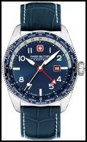 Наручные часы Swiss Military Hanowa Часы швейцарские наручные мужские кварцевые на ремне Swiss Military Hanowa SMWGB0000505