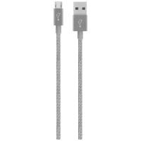 Кабель Belkin USB - microUSB, 1.2м, серый