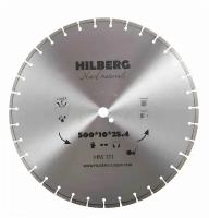 Диск алмазный отрезной 500*25,4 Hilberg Hard Materials Лазер HM111