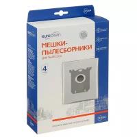 Euro Clean Мешок-пылесборник Euro синтетический, многослойный, 4 шт (Electolux S-Bag)