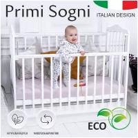 Кроватка Sweet Baby Primi Sogni маятник ящик Белый