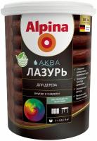 ALPINA Аква Лазурь для дерева колеруемый (0,9л)