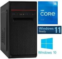 Офисный компьютер на процеccoре Intel Core i5-11600 (12 ГБ / Intel UHD Graphics 750 / 240 ГБ / DVD-RW / Без HDD / Да / Windows 10 Pro)