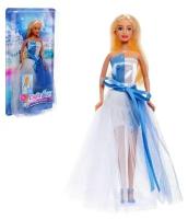 Модельные куклы Defa Lucy Кукла-модель «Анна», в платье, цвет синий
