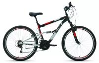 Велосипеды Двухподвесы Altair MTB FS 26 1.0, год 2022, цвет Черный-Красный, ростовка 16