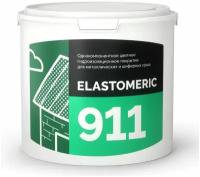 Гидроизоляция металлической и шиферной кровли - ELASTOMERIC 911 3 кг RAL 3003 красный рубин