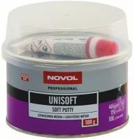 Шпатлёвка мягкая Novol Unisoft Soft Putty наполняющая 0,5 кг