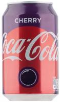 Напиток газированный Coca-Cola Cherry 0.33 банка Германия