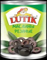 Маслины черные LUTIK резаные, 3100мл