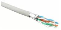 Кабель витая пара U/FTP кат.6 4х2х23AWG solid LSZH нг(А)-HF UFTP4-C6-S23-IN-LSZH-GY-500 (м) Hyperline 47958