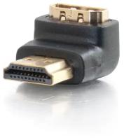 L39857 Адаптер HDMI штекер - HDMI гнездо, угол 90