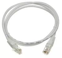 Патч-корд LANMASTER UTP, вилка RJ-45, вилка RJ-45, кат.5е, ПВХ, 10м, белый