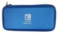 Защитный чехол/сумка для консоли Nintendo SWITCH OLED HORI (NSW-086С) синий
