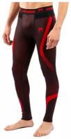 брюки Venum, размер S, черный, красный