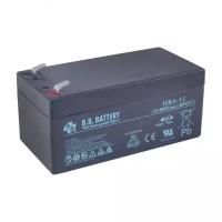 Свинцово-кислотный аккумулятор B. B. BATTERY HR 4-12 (12 В, 4 Aч)