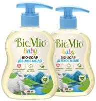 Гипоаллергенное детское жидкое мыло BioMio BABYдля нежной кожи BIO-SOAP 300 мл (2 шт)