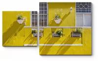 Модульная картина Солнечный дом в Кейптауне50x30