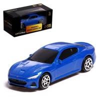 Машина металлическая MASERATI GRANTURISMO, 1:64, цвет синий