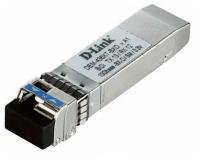 Трансивер D-Link 436XT-BXD/20KM/B2A WDM трансивер SFP+ с 1 портом 10GBase-ER для одномодового оптического кабеля (до 20 км)