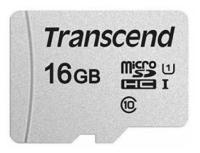 Карта памяти 16GB Transcend TS16GUSD300S microSDHC Class 10 U1 300S без адаптера