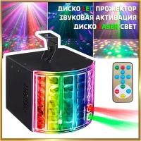 Светодиодный прибор, диско лазер NOIR-audio Disco Laser 2 с пультом управления и работой под музыку