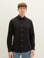 Рубашка Tom Tailor для мужчин 1037435/29999 черная, размер L INT