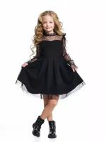 Платье для девочек Mini Maxi, модель 7361, цвет черный (128)