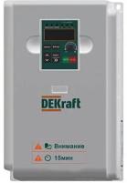 Преобразователь частоты DEKraft с тормозным модулем DEKV060G7R5T4B