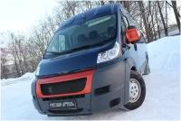 Накладки на передние фары (реснички) Citroen Jumper 2006-2013, Fiat Ducato 2012-2013, Peugeot Boxer 2006-2013