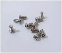 Болты SCREW M3 Phillips Длина 6mm Pan Head machine Silk 10штук