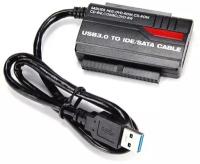 Аксессуар Адаптер KS-is SATA/PATA/IDE USB 3.0 с внешним питанием KS-462