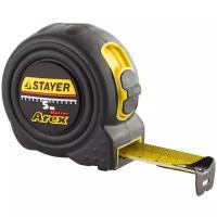 Рулетка с двумя фиксаторами STAYER BlackMax 5м х 19мм (3410-05_z02)