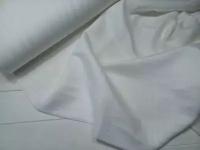 Ткань для шитья бамбуковый муслин, хлопок/бамбук, Турция, ширина 180 см, белый, 1 метр ткани