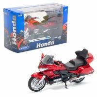 Модель мотоцикла 1:18 Honda Gold Wing, красный