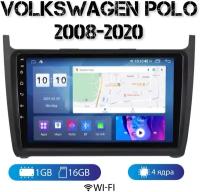 Android Магнитола VolksWagen Polo 1/16 WiFi