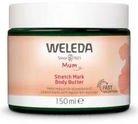 Крем-баттер для профилактики растяжек Weleda Stretch Mark Body Butter / объём 150 мл