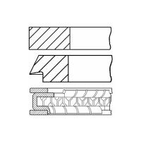 Кольца Двс Поршневые (К-Т На 1 Поршень) Goetze арт. 0830690000