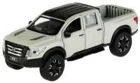 Машина металл NISSAN TITAN матовый12,5 см, серый (TITAN-13MAT-GY)