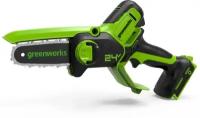 Пила GreenWorks G24MCS10K2 (2008207UA)