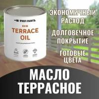 Масло для дерева износостойкое Profipaints ECO Terrace Oil 0.9 л, Палисандр