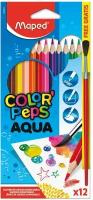 Maped Цветные карандаши Color Peps Aqua 12 цветов (836011)