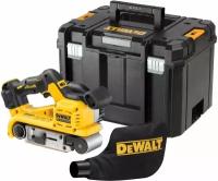 Аккумуляторная ленточная шлифмашина DEWALT, 18 В, 320 м/мин, без АКБ и ЗУ, в кейсе TSTAK, DCW220NT