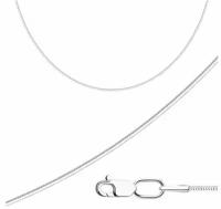 Серебряная цепь плетение Снейк (Тонда) Sokolov 968010358-96, размер 50
